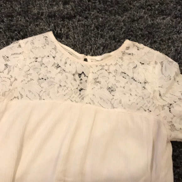 H&M ivory lace/crepe dress - Picture 6 of 6